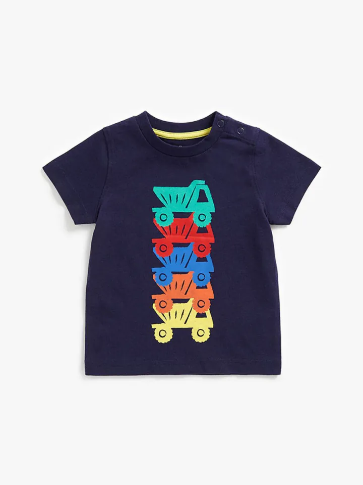 Mua Áo Thun Màu Xanh Navy Hoạ Tiết Xe Tải Cho Bé Trai Mothercare - Thương  Hiệu Đến Từ Châu Âu