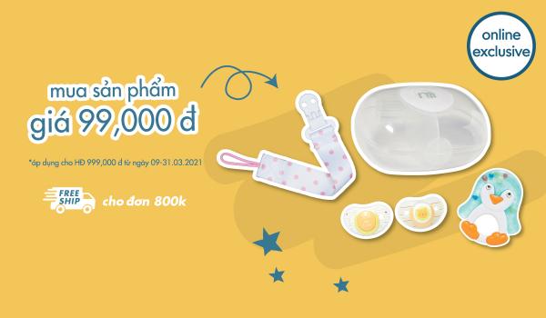 Cơ hội mua sản phẩm Mothercare giá 99.000 vnđ